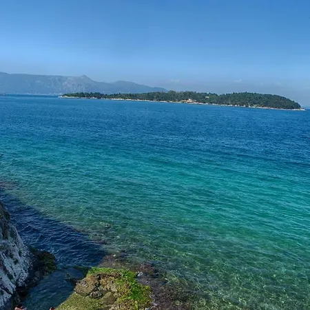 Serene Sea View In Corfu Old Town Lägenhet